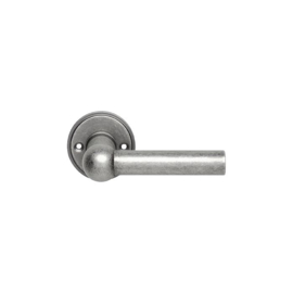 Skantrae deurkruk Petana L+L Old Silver