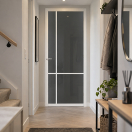 Skantrae SlimSeries Witte Binnendeur SSL 4409 Rookglas