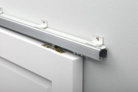 Schuifdeur pakket SlimSeries hang- en sluitwerk 555 - Deurgreep Tupelo 30 wit