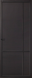 Skantrae SlimSeries Zwarte Binnendeur SSL 4087 paneeldeur