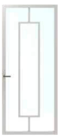 Skantrae SlimSeries One Wit Binnendeur SSL 4616 Blank glas