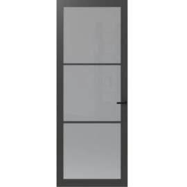 CanDo Cover Glass Binnendeur Iron Grey COV3-FE01 | Rookglas