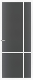 Skantrae SlimSeries witte Binnendeur SSL 4407 Rookglas