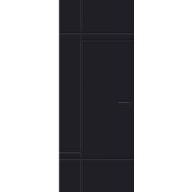 Svedex Nuance Binnendeur NC252 | Diep Zwart (RAL 9005)
