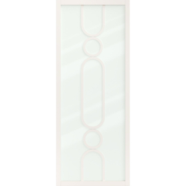Skantrae SlimSeries One Wit Binnendeur SSL 4623 Nevel glas