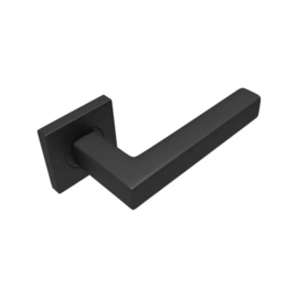 Deurkruk Squared 16 regular - Zwart