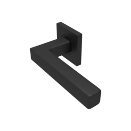 Deurkruk Squared 16 regular - Zwart