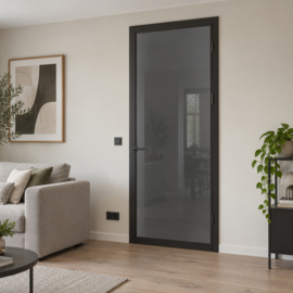 Skantrae SlimSeries Zwarte Binnendeur SSL 4000 Rookglas
