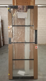 R114 Svedex binnendeur Nova Diep zwart | NDB900 88x230,0 cm opdek links