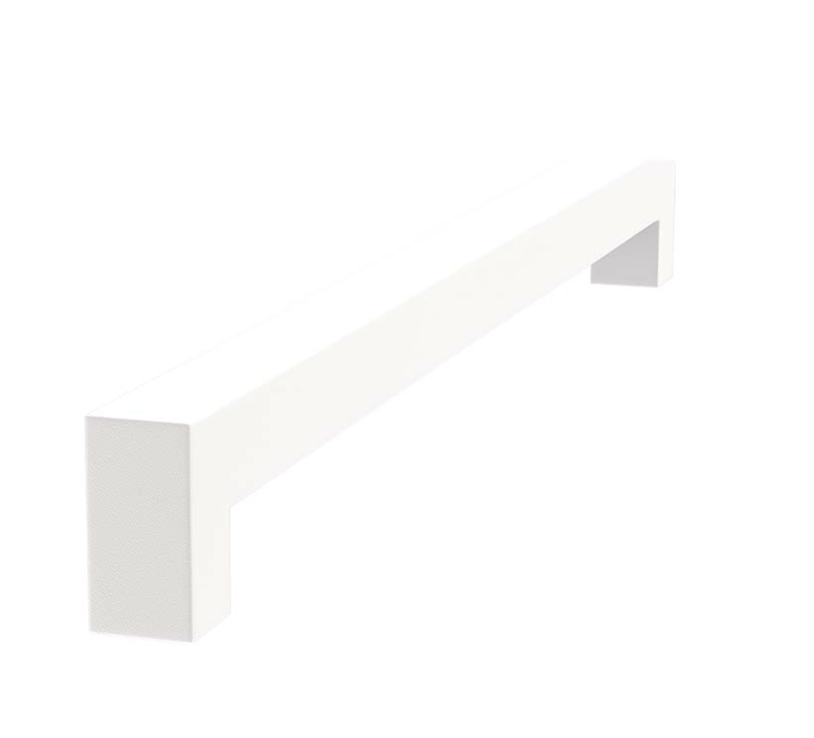 Skantrae Wit deurgreep Squared 16x300