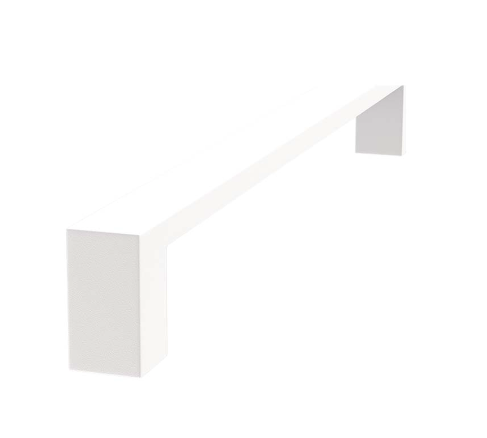Skantrae Wit deurgreep Quadrate 28x300