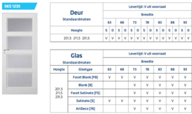 Skantrae Accent SKS 1235 Satinato glas