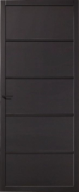 Skantrae SlimSeries Zwarte Binnendeur SSL 4085 paneeldeur