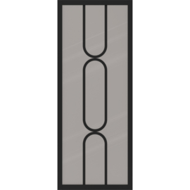 Skantrae SlimSeries One Zwart Binnendeur SSL 4522 Rook glas