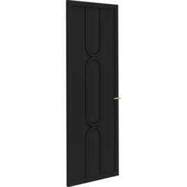 Skantrae SlimSeries Zwarte Binnendeur SSL 4722 paneeldeur