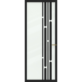 Skantrae SlimSeries One Zwart Binnendeur SSL 4524 Nevel glas