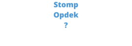 Een stompe deur of opdek deur / kozijn?