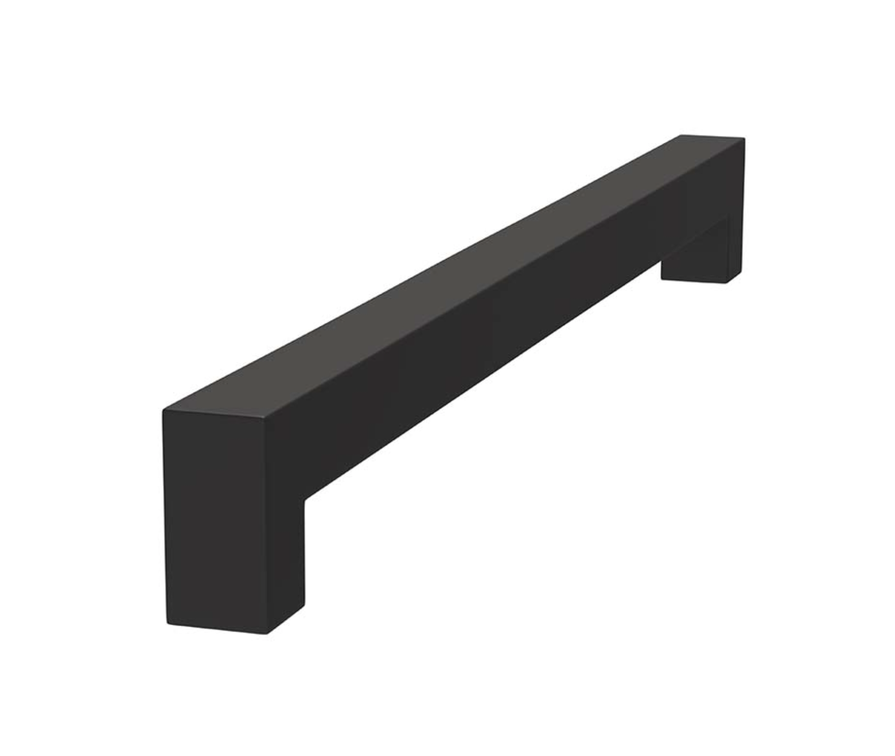 Skantrae Zwart deurgreep Squared 16x300