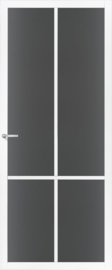 Skantrae SlimSeries witte Binnendeur SSL 4408 Rookglas
