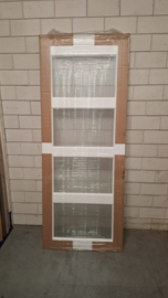R89 82 x 211,5 cm Skantrae Essence E035 Blank glas stomp
