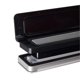 Homebox brievenbus Buitenklep aluminium & Binnenklep zwart (RAL 9005)