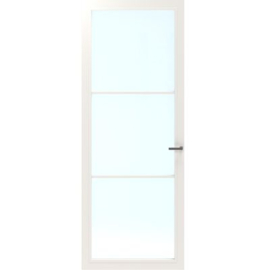 CanDo Cover Glass Binnendeur Chalk White COV3-EC01 | Blank Glas