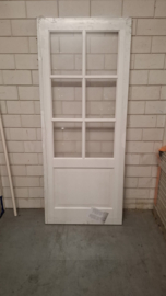 R101 88x211,5 cmCanDo Panel Classic Binnendeur Gegrond PNL1-2B01 | Clear Glass stomp
