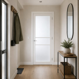 Skantrae SlimSeries Witte Binnendeur SSL 4410 Nevelglas