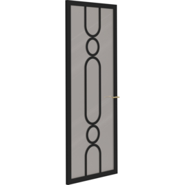 Skantrae SlimSeries One Zwart Binnendeur SSL 4523 Rook glas