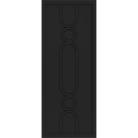 Skantrae SlimSeries Zwarte Binnendeur SSL 4723 paneeldeur