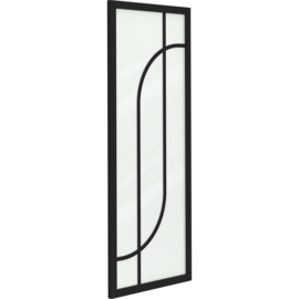 Skantrae SlimSeries One Zwart Binnendeur SSL 4517 Nevel glas