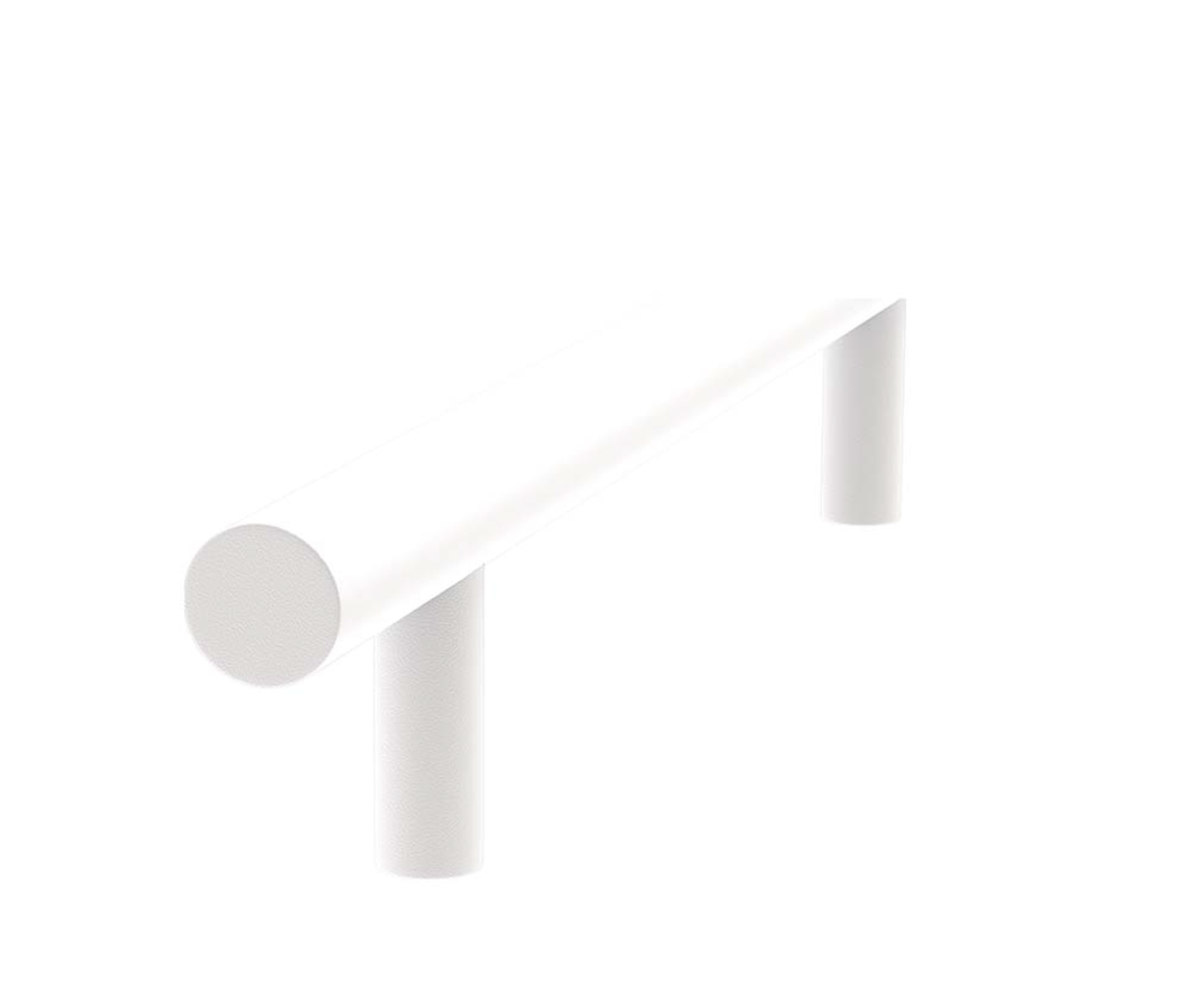 Skantrae Wit deurgreep Orbit 19x300