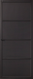 Skantrae SlimSeries Zwarte Binnendeur SSL 4084 paneeldeur