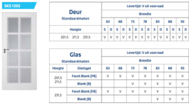 Skantrae Accent SKS 1203 Facet blank glas