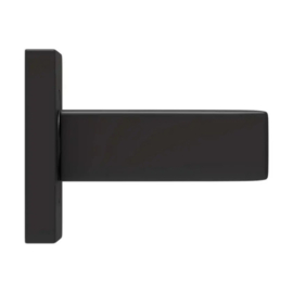 Deurkruk Squared 16 regular - Zwart