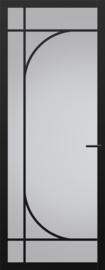 Svedex Nuance Binnendeur NC104 | Diep Zwart (RAL 9005)