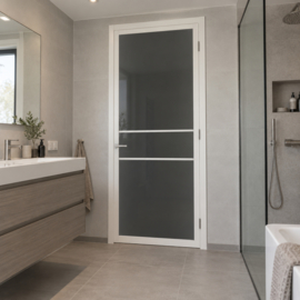 Skantrae SlimSeries Witte Binnendeur SSL 4410 Rookglas