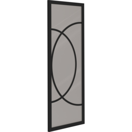 Skantrae SlimSeries One Zwart Binnendeur SSL 4518 Rook glas