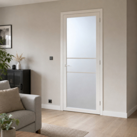 Skantrae SlimSeries Witte Binnendeur SSL 4410 Blank glas