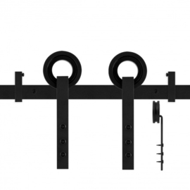 Schuifdeursysteem Neula Zwart 150 cm