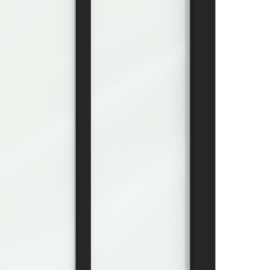 Skantrae SlimSeries One Zwart Binnendeur SSL 4517 Nevel glas