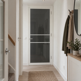 Skantrae SlimSeries Witte Binnendeur SSL 4410 Rookglas
