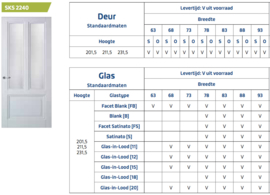 Skantrae Prestige SKS 2240 Glas in lood 11