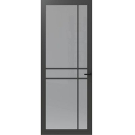 CanDo Cover Glass Binnendeur Iron Grey COV3-FE05 | Rookglas