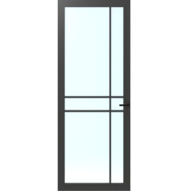 CanDo Cover Glass Binnendeur Iron Grey COV3-FC05 | Blank Glas
