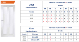 Skantrae Essence E022 Blank glas