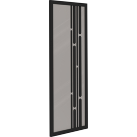 Skantrae SlimSeries One Zwart Binnendeur SSL 4524 Rook glas