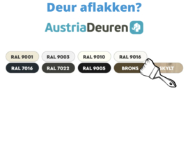 Je Austria deur laten aflakken! 