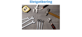 Hoe groot is een slotboring?