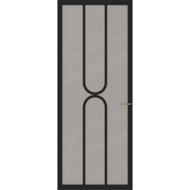 Skantrae SlimSeries One Zwart Binnendeur SSL 4520 Rook glas